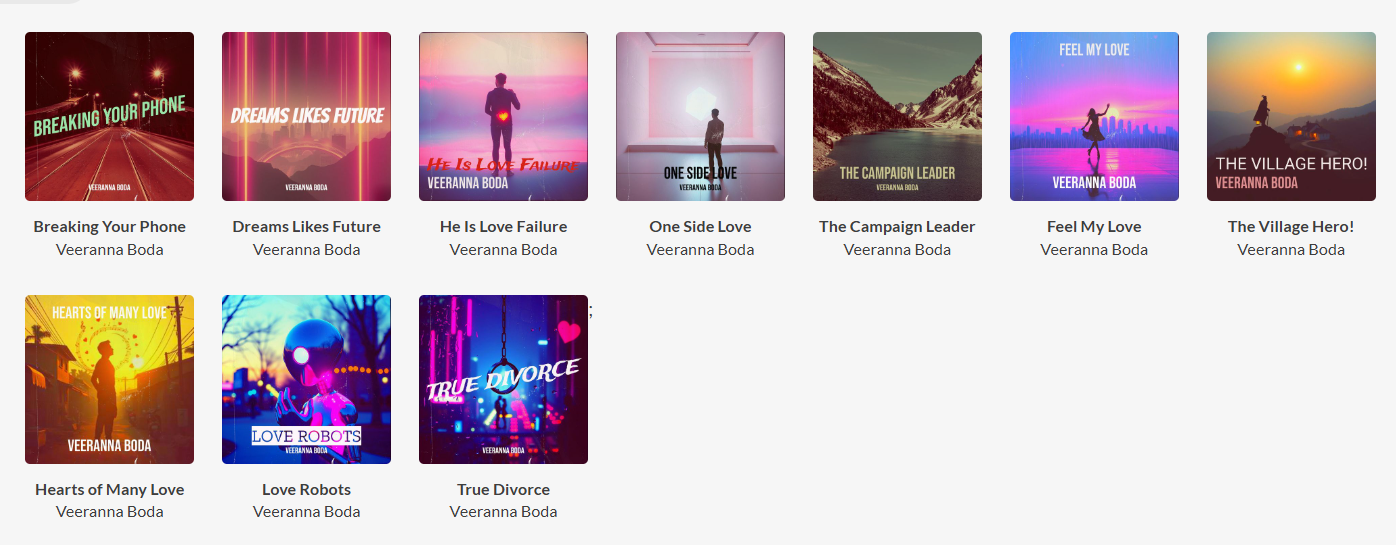 Album cover gallery